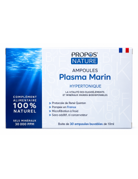 Ampoules Plasma Marin...