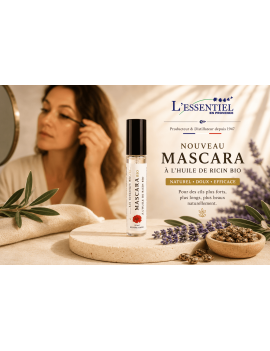 Mascara soin à l’huile...