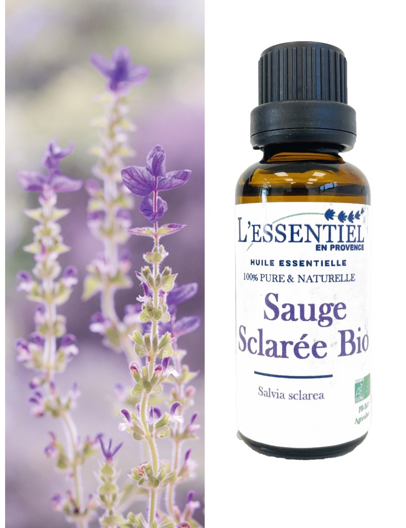 Huile essentielle Biologique de Sauge Sclarée L'essentiel en Provence — free download