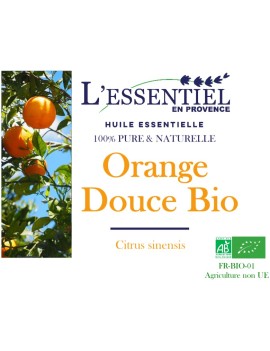 Huile essentielle Biologique de Néroli - L'essentiel en Provence