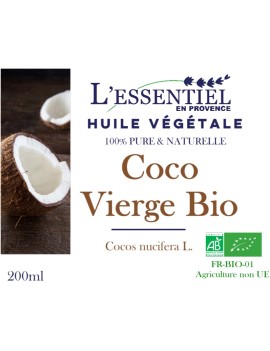 Huile végétale Biologique de Sésame - L'essentiel en Provence